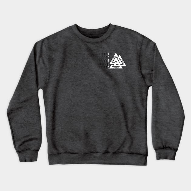 Ansuz Faded Crewneck Sweatshirt by Ansuz